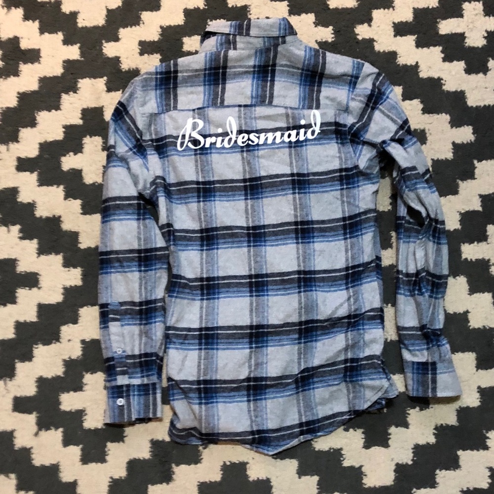 Bridesmaid Flannel